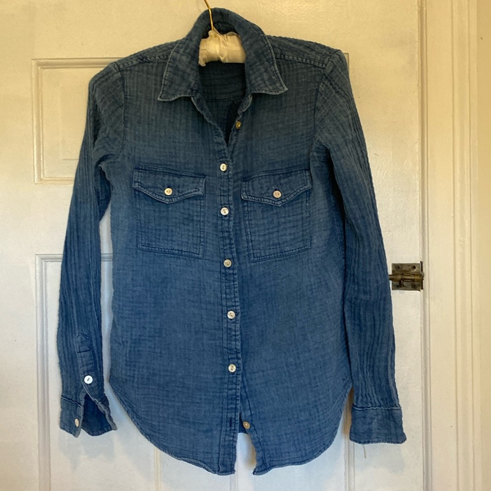 Faherty muslin shirt